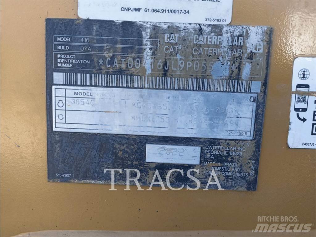 CAT 416 Экскаваторы-погрузчики