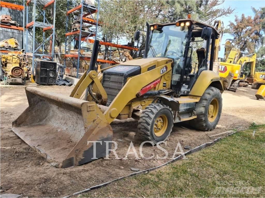 CAT 416 Экскаваторы-погрузчики