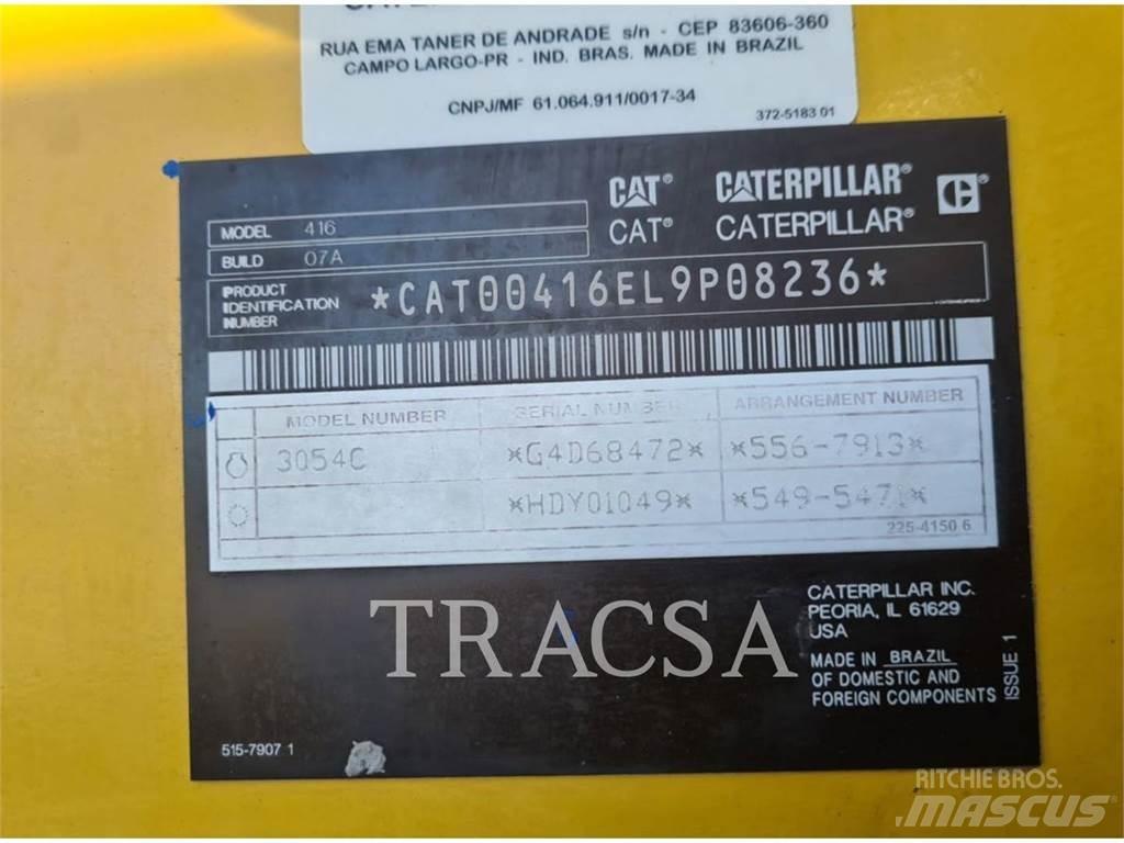 CAT 416 Экскаваторы-погрузчики