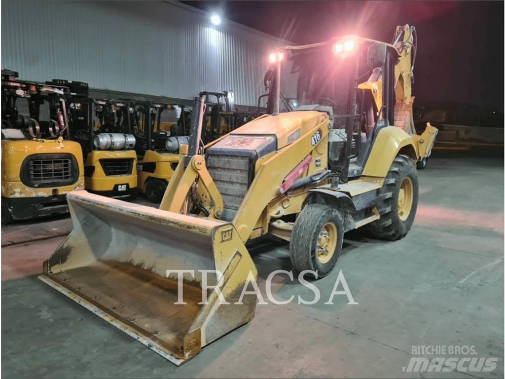 CAT 416 Экскаваторы-погрузчики