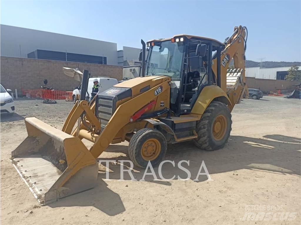 CAT 416 Экскаваторы-погрузчики