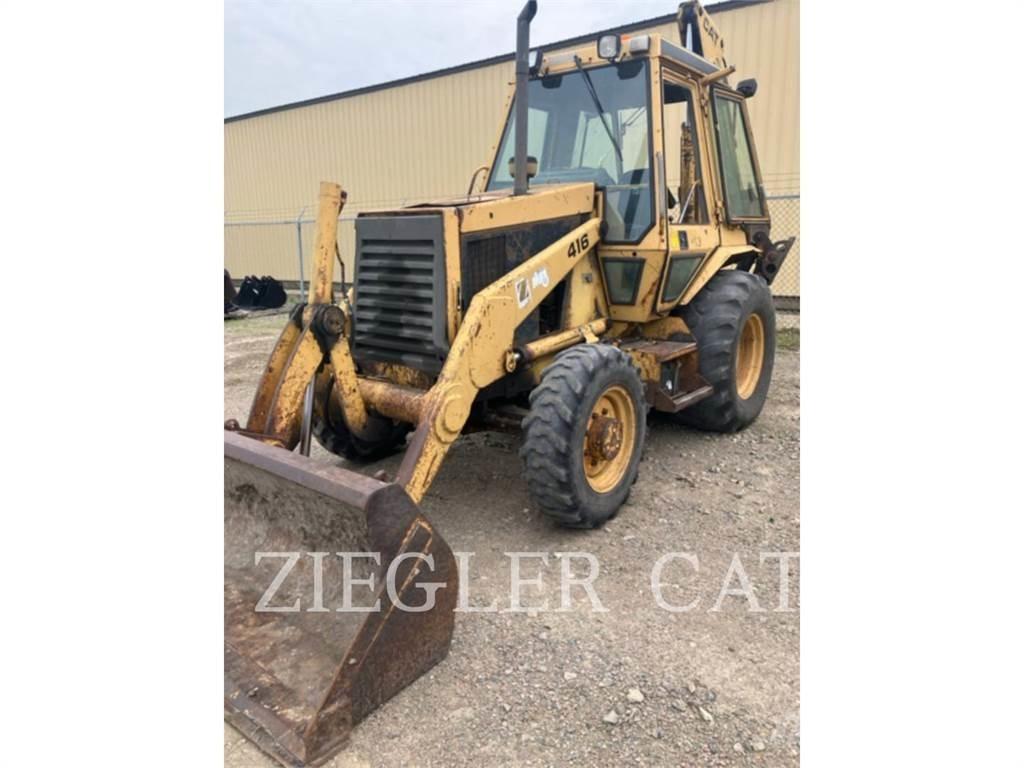 CAT 416 Экскаваторы-погрузчики