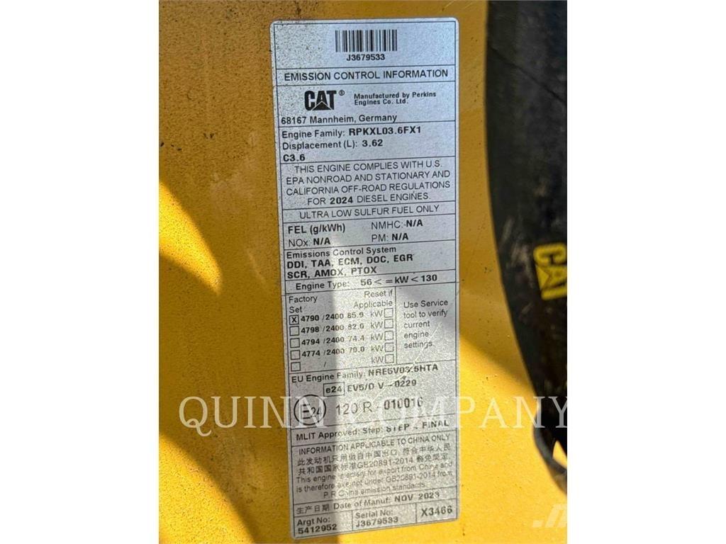 CAT 41607 Экскаваторы-погрузчики