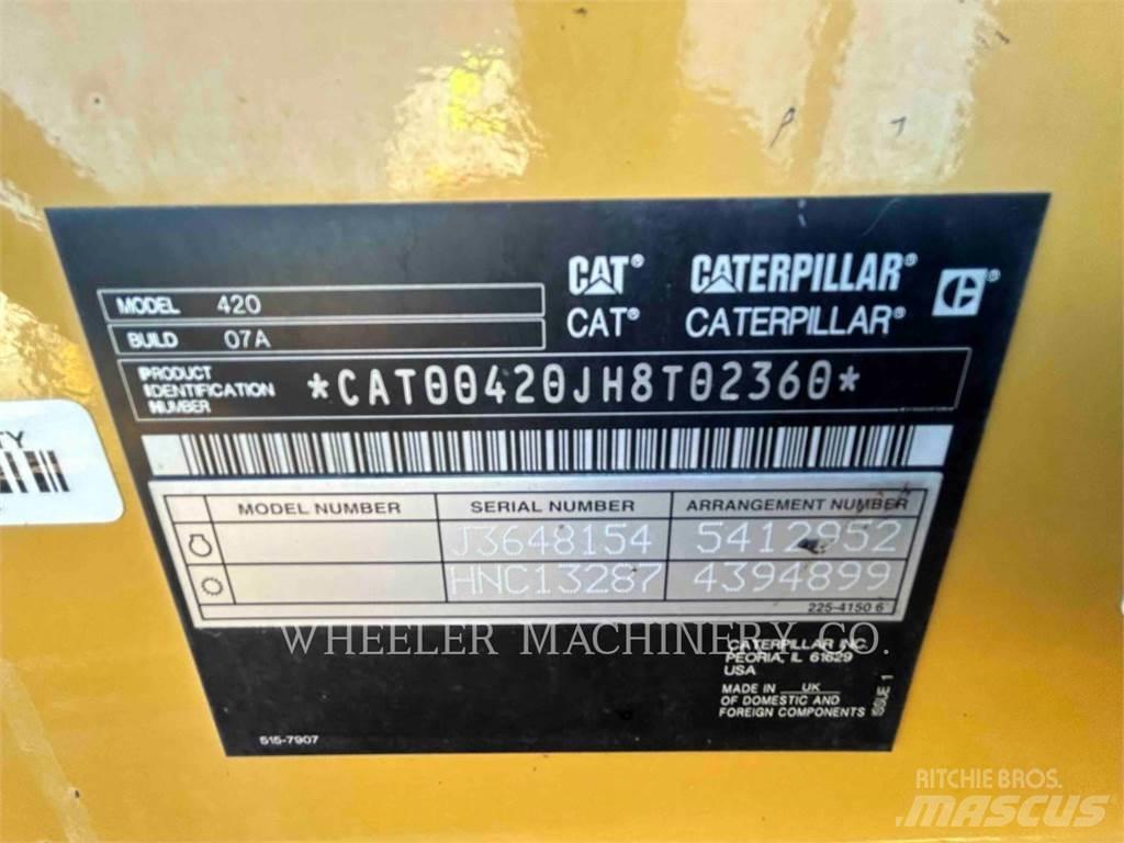 CAT 420 Экскаваторы-погрузчики