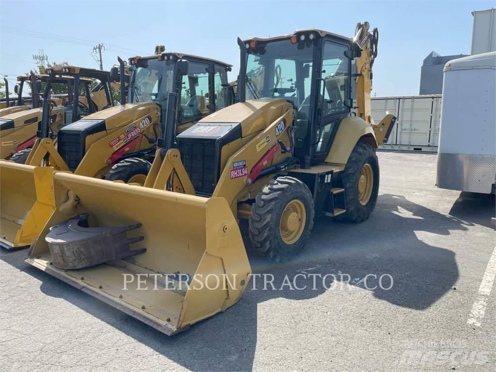 CAT 420 Экскаваторы-погрузчики