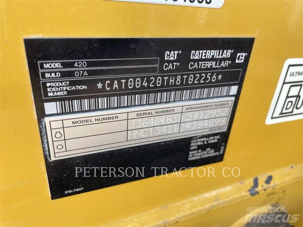 CAT 420 Экскаваторы-погрузчики