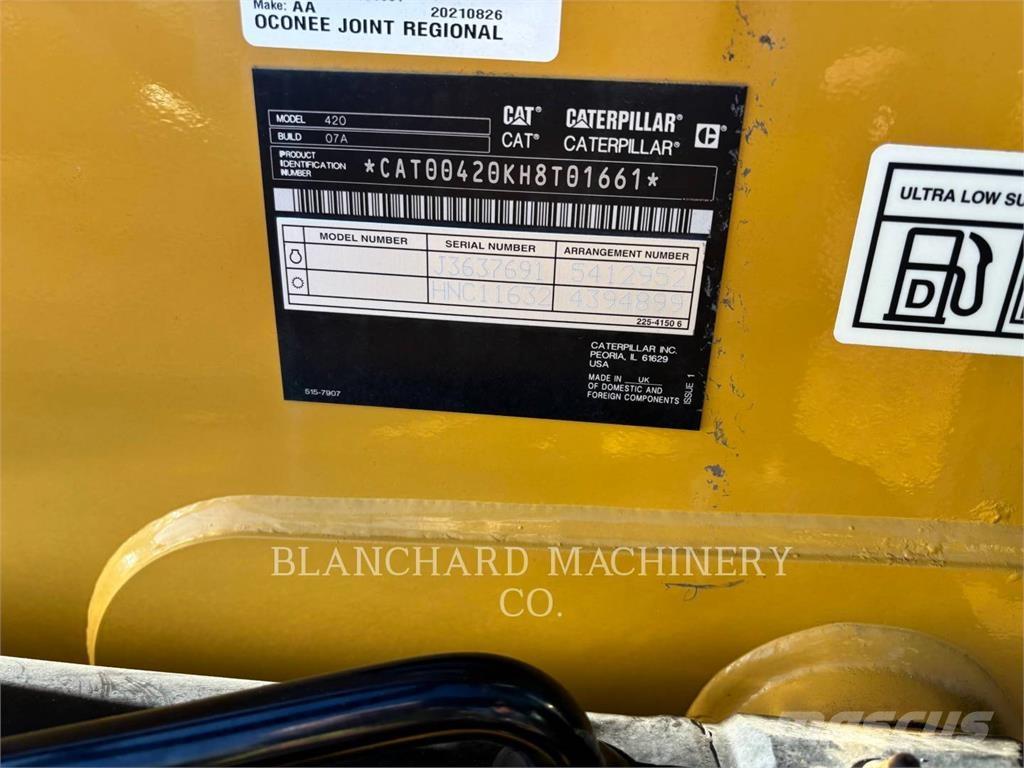 CAT 420 Экскаваторы-погрузчики
