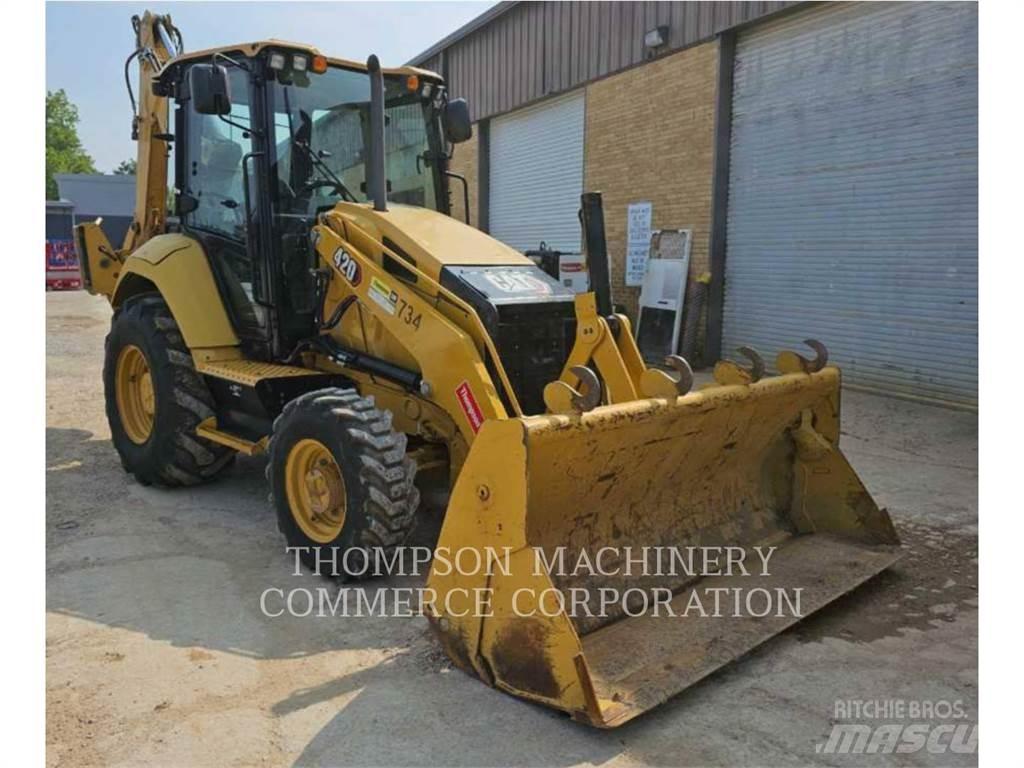 CAT 420 Экскаваторы-погрузчики