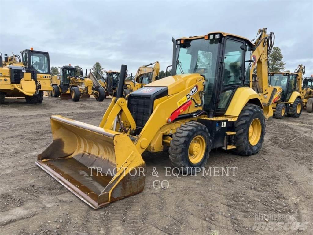 CAT 420-07 Экскаваторы-погрузчики