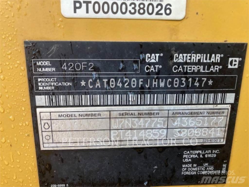 CAT 420F2 Экскаваторы-погрузчики