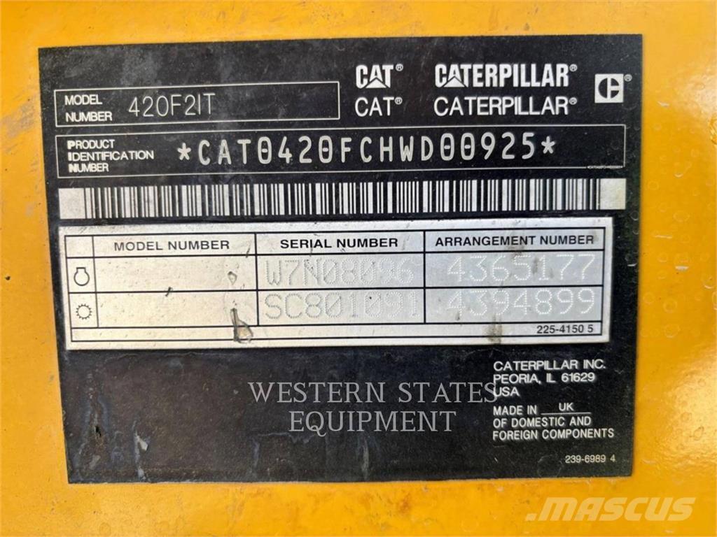 CAT 420F2 Экскаваторы-погрузчики