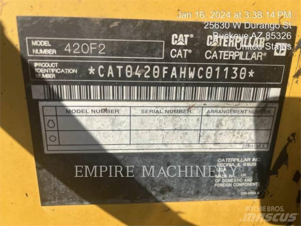 CAT 420F2 4EOP Экскаваторы-погрузчики