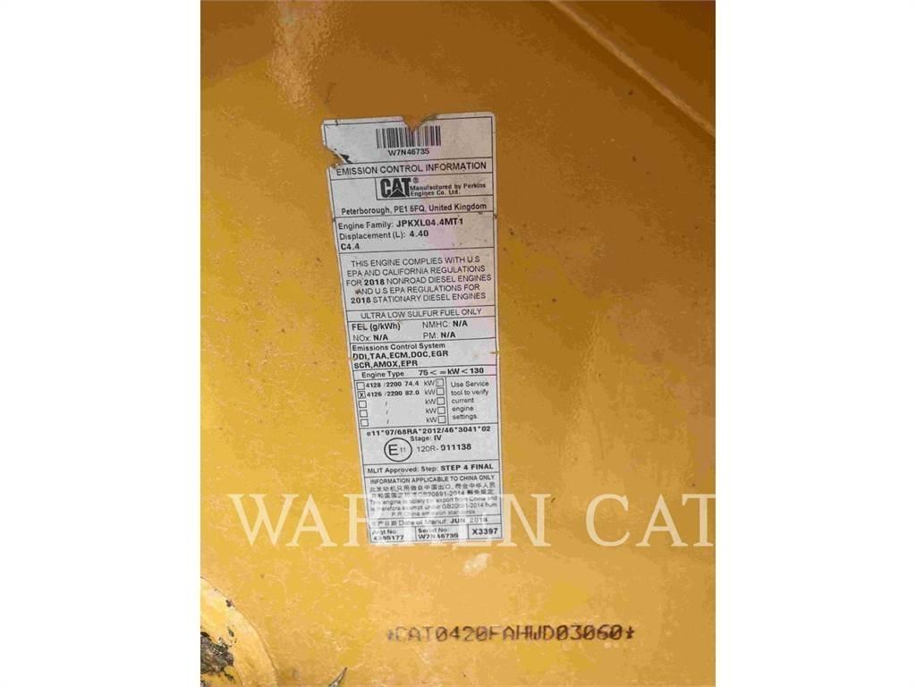 CAT 420F2 AE4T Экскаваторы-погрузчики
