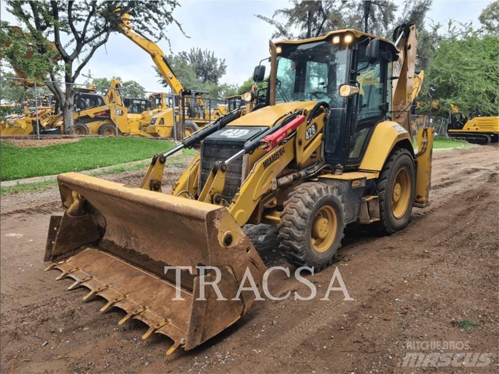 CAT 428 Экскаваторы-погрузчики
