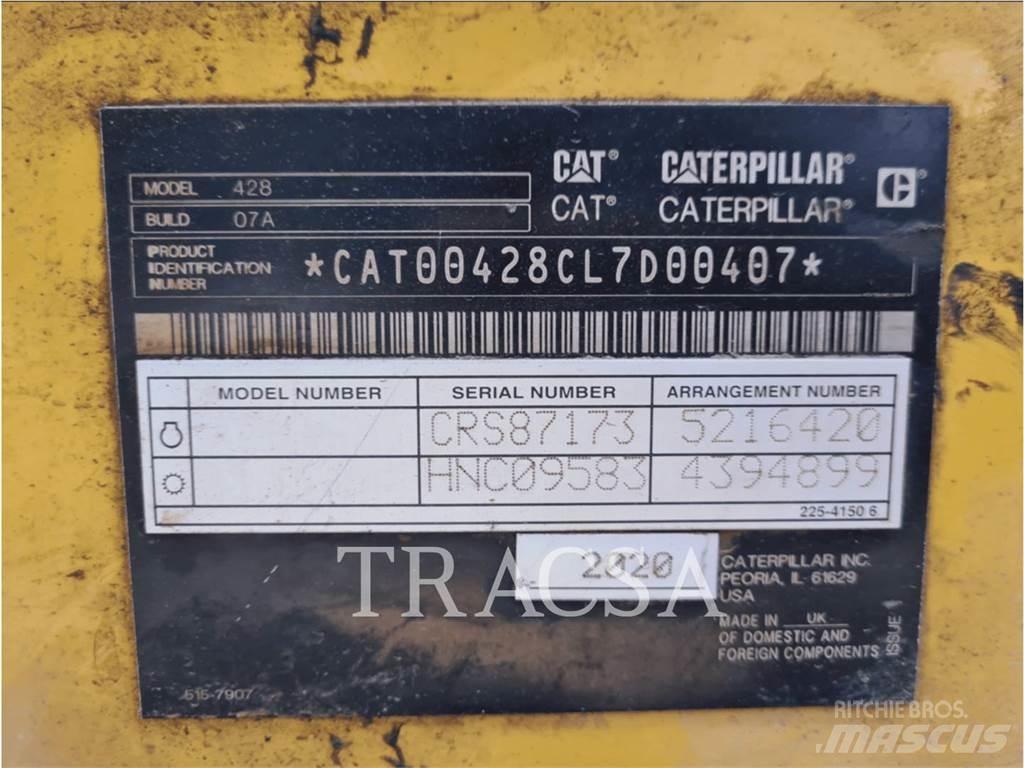 CAT 428 Экскаваторы-погрузчики
