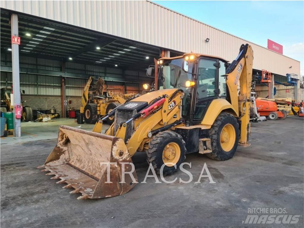 CAT 428 Экскаваторы-погрузчики