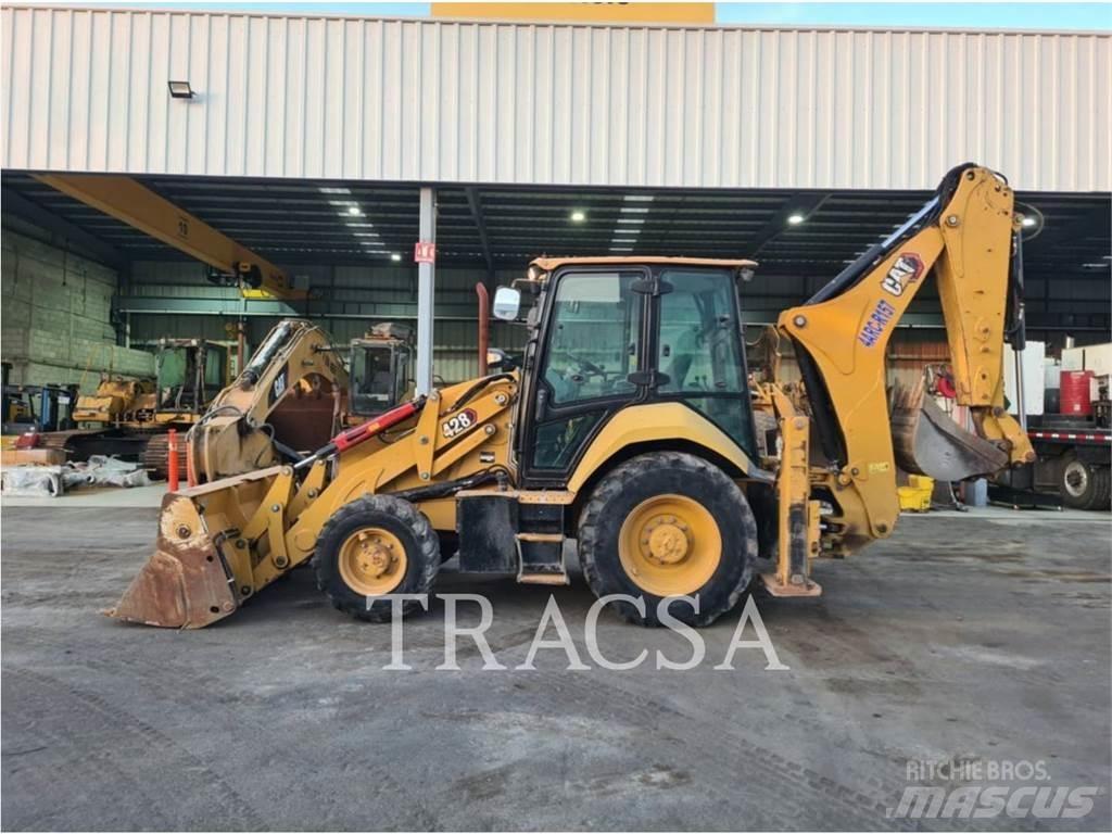 CAT 428 Экскаваторы-погрузчики