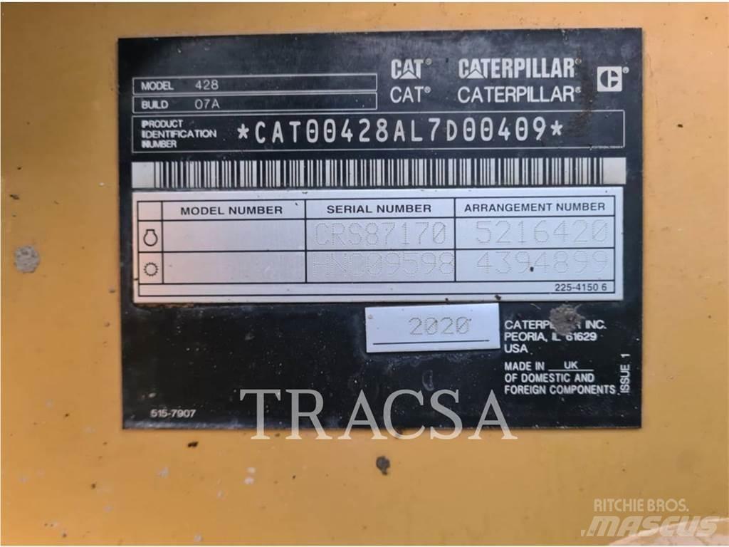 CAT 428 Экскаваторы-погрузчики