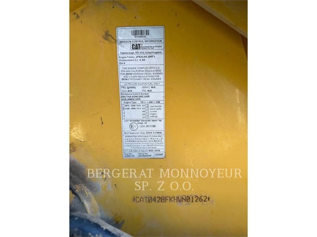 CAT 428F2 Экскаваторы-погрузчики