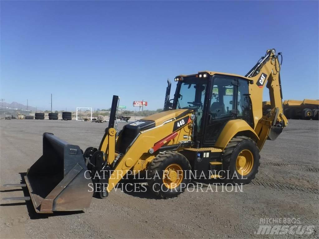 CAT 440-07 Экскаваторы-погрузчики