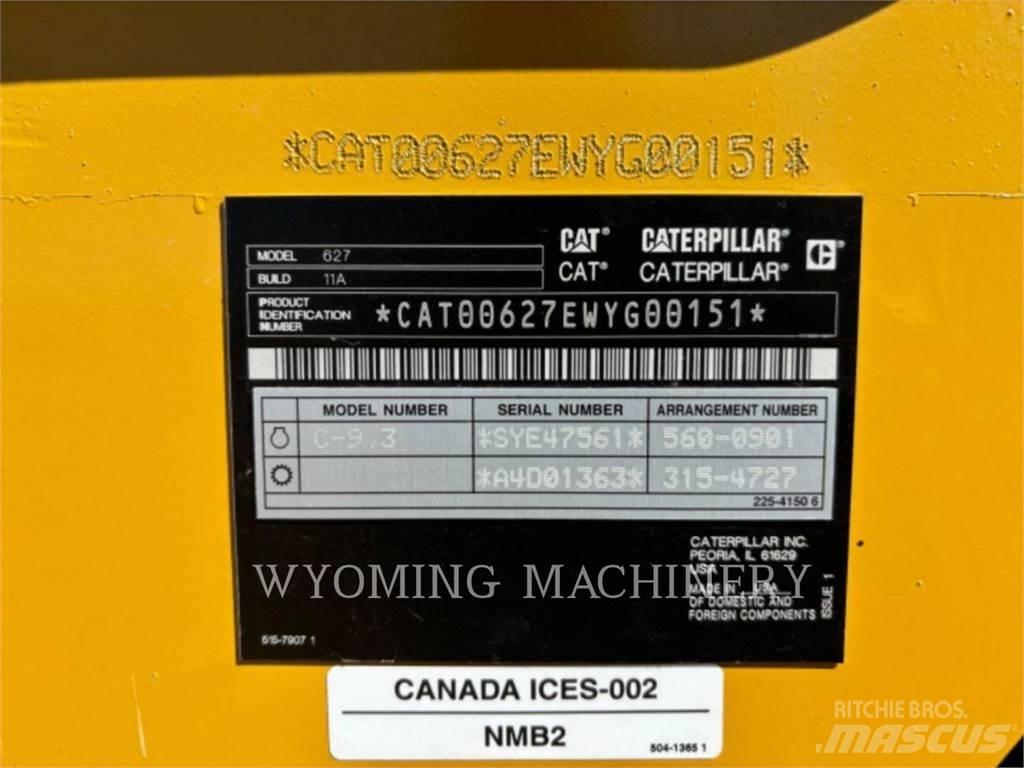 CAT 627 Скреперы