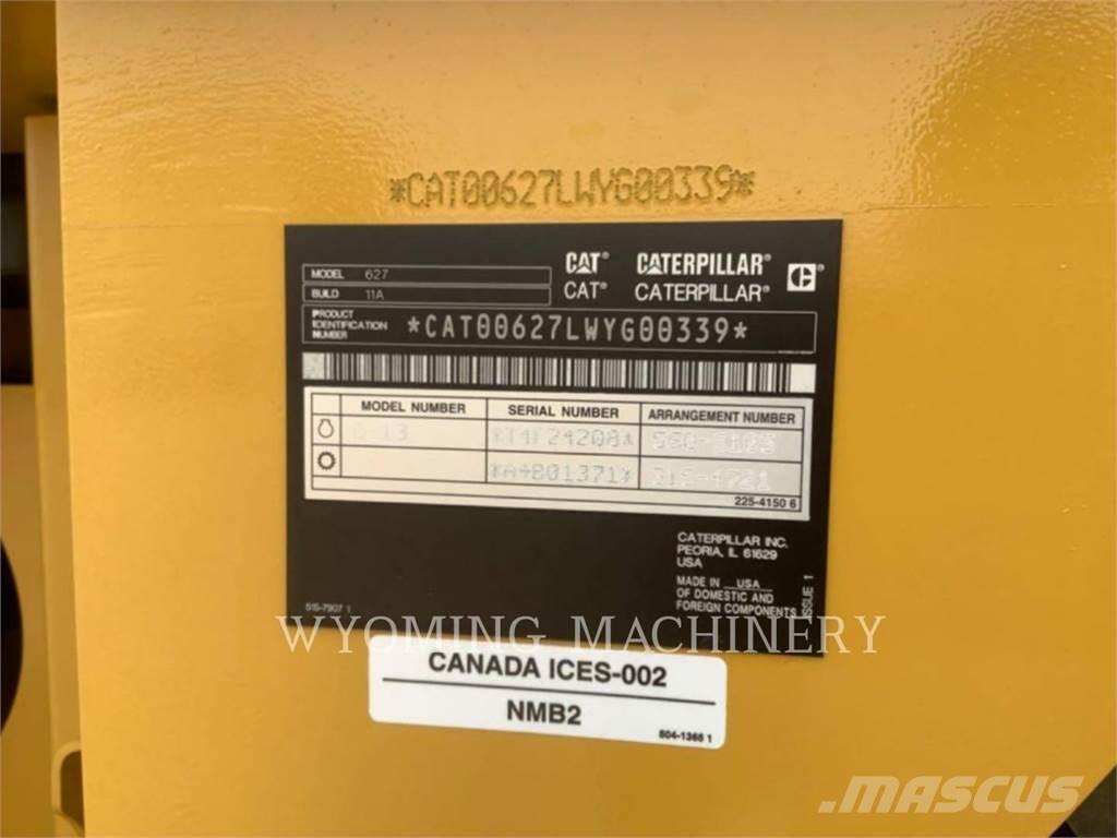 CAT 627 Скреперы