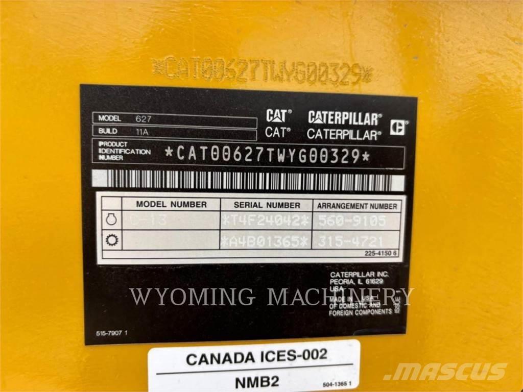 CAT 627 Скреперы
