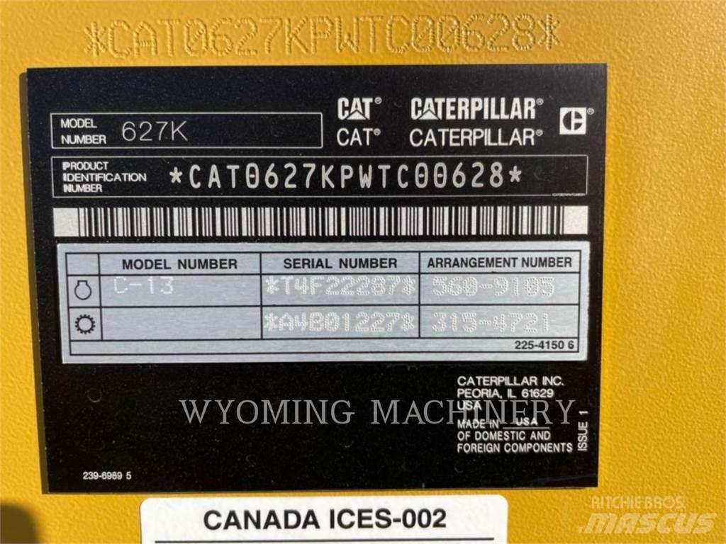CAT 627K Скреперы