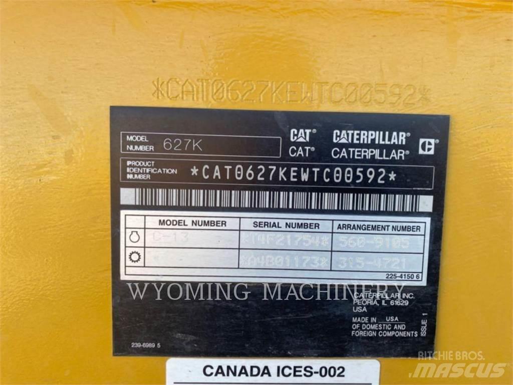 CAT 627K Скреперы