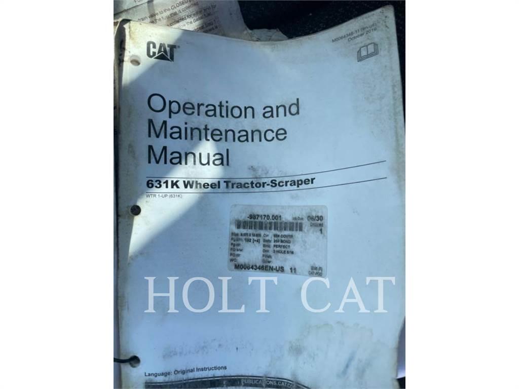 CAT 631K Скреперы