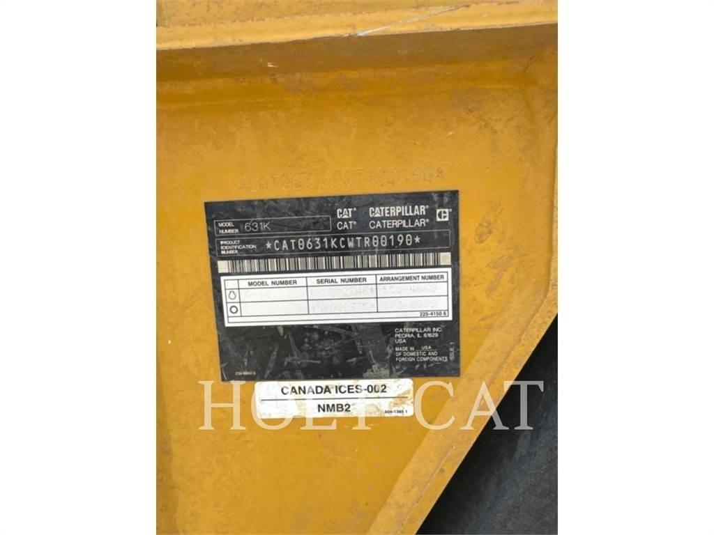 CAT 631K Скреперы