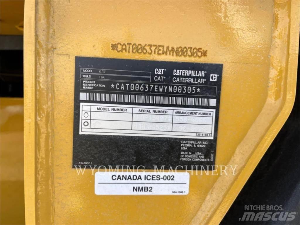 CAT 637 Скреперы