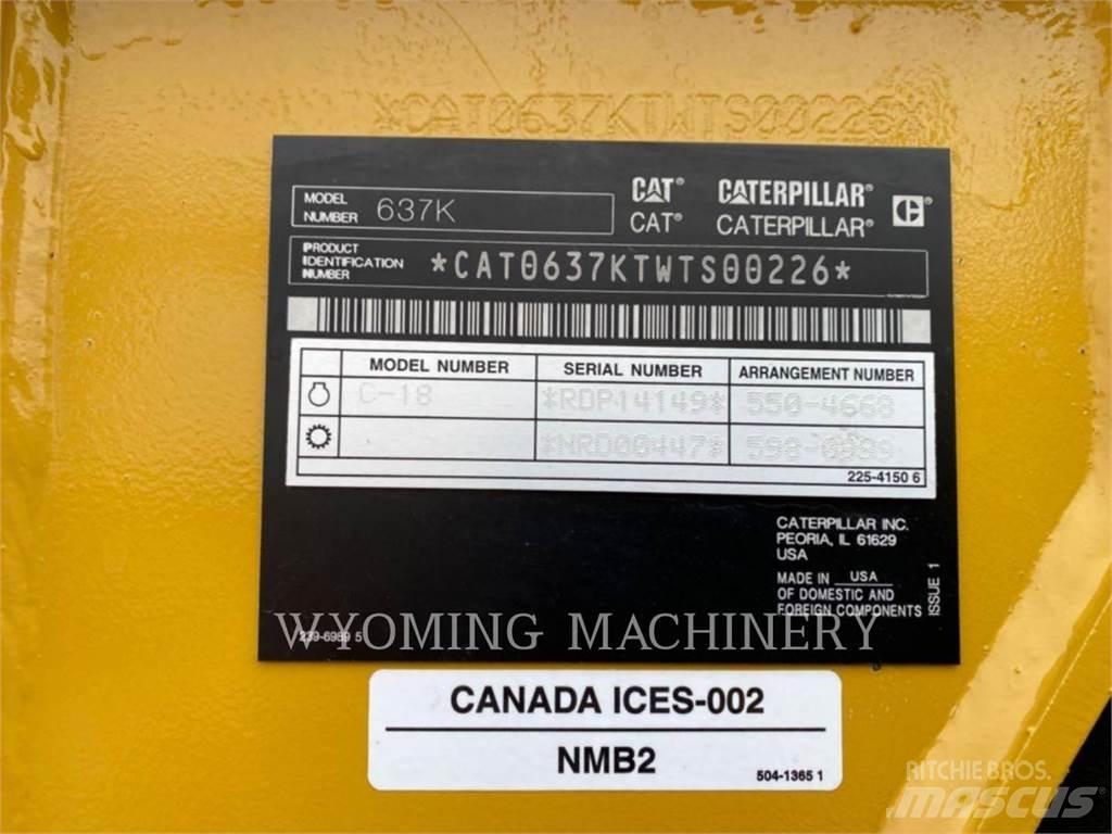 CAT 637K Скреперы