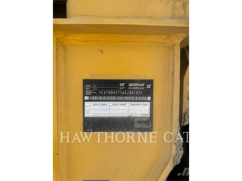 CAT 657 Скреперы