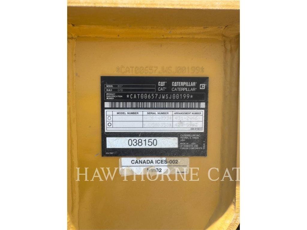CAT 657 Скреперы