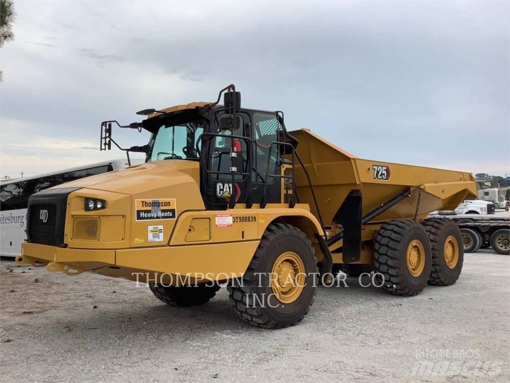 CAT 725 Шарнирно-сочленённые самосвалы