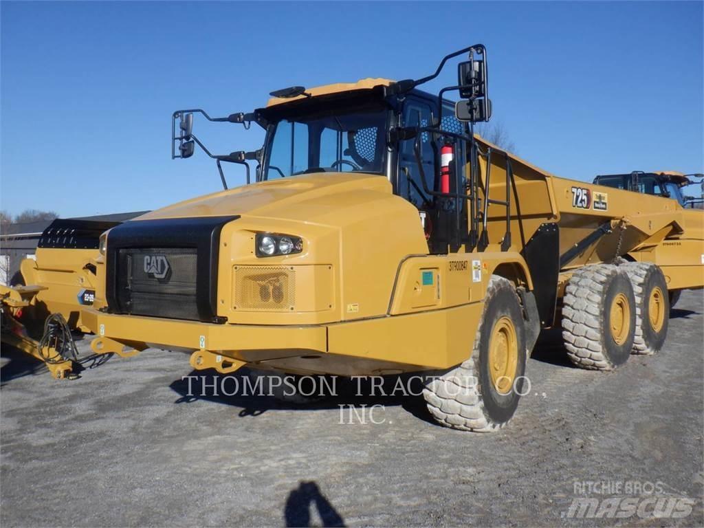 CAT 725 Шарнирно-сочленённые самосвалы