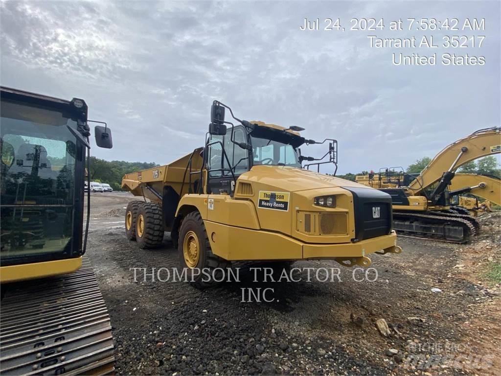 CAT 725 Шарнирно-сочленённые самосвалы