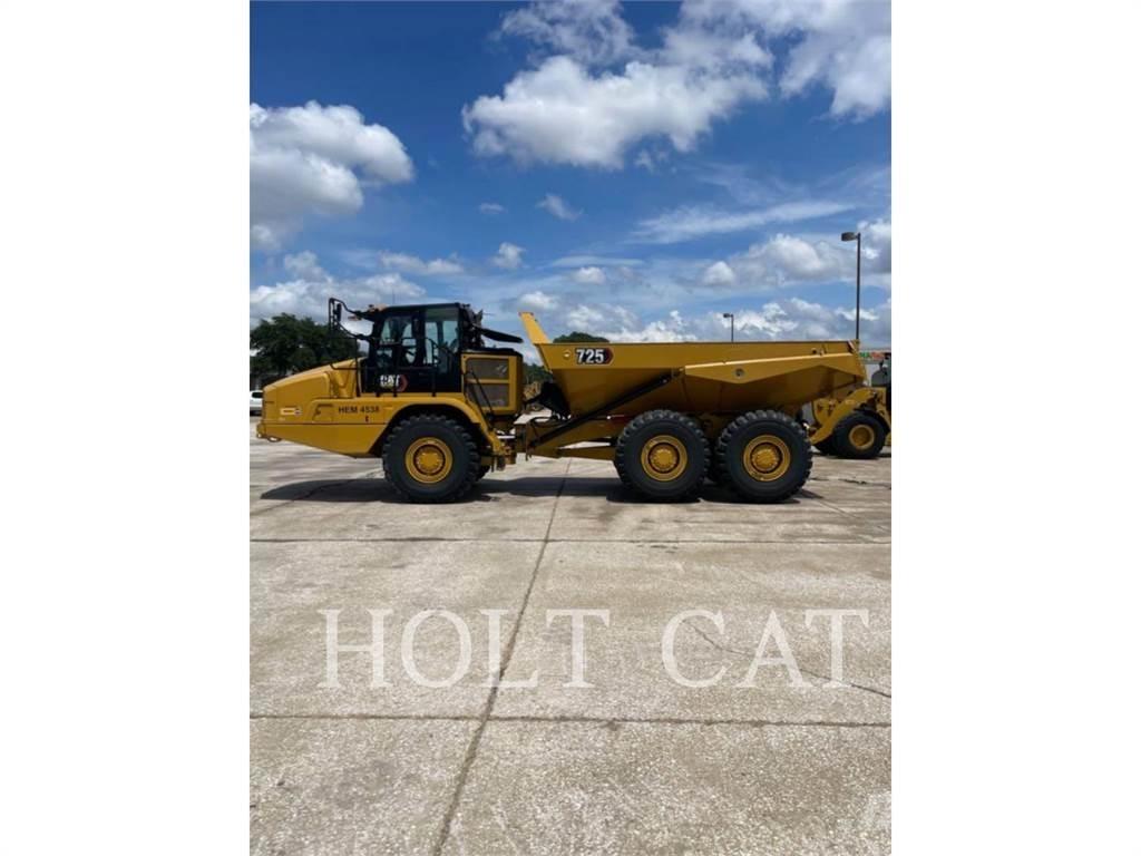 CAT 725 Шарнирно-сочленённые самосвалы