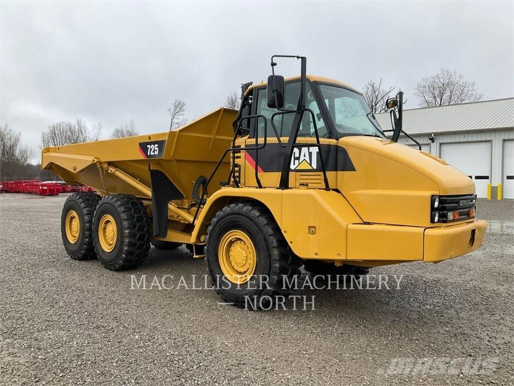CAT 725 T Шарнирно-сочленённые самосвалы