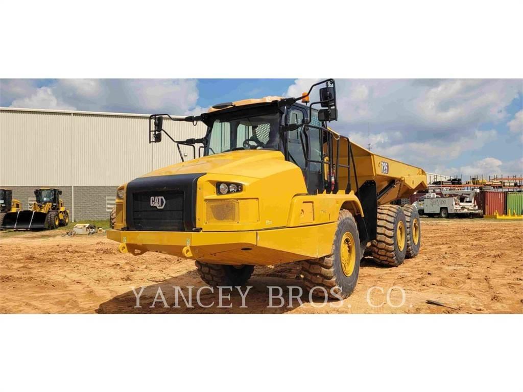 CAT 72504 Шарнирно-сочленённые самосвалы