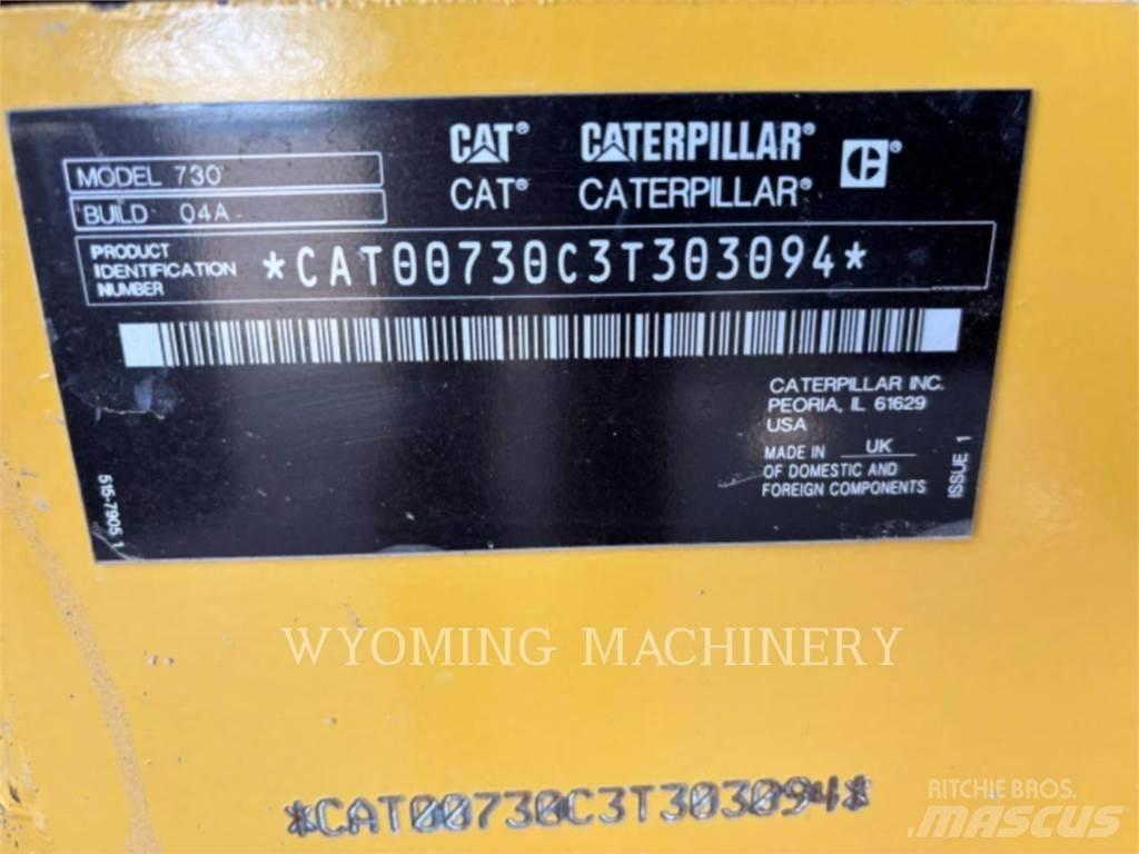 CAT 730 Шарнирно-сочленённые самосвалы
