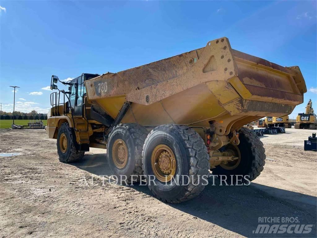 CAT 730 Шарнирно-сочленённые самосвалы