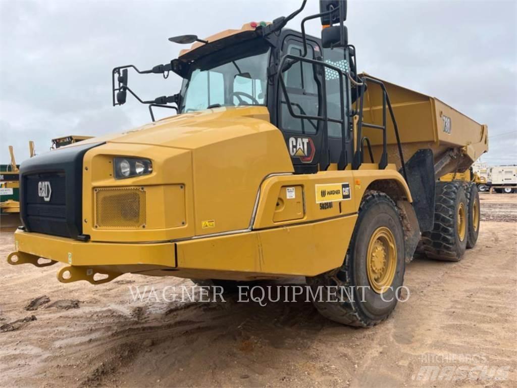 CAT 730 Шарнирно-сочленённые самосвалы