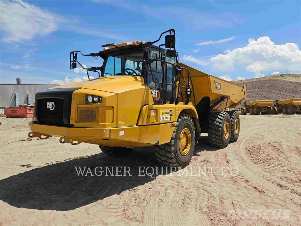 CAT 730 Шарнирно-сочленённые самосвалы