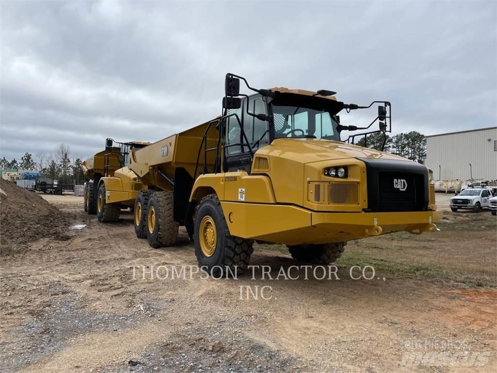 CAT 730 Шарнирно-сочленённые самосвалы