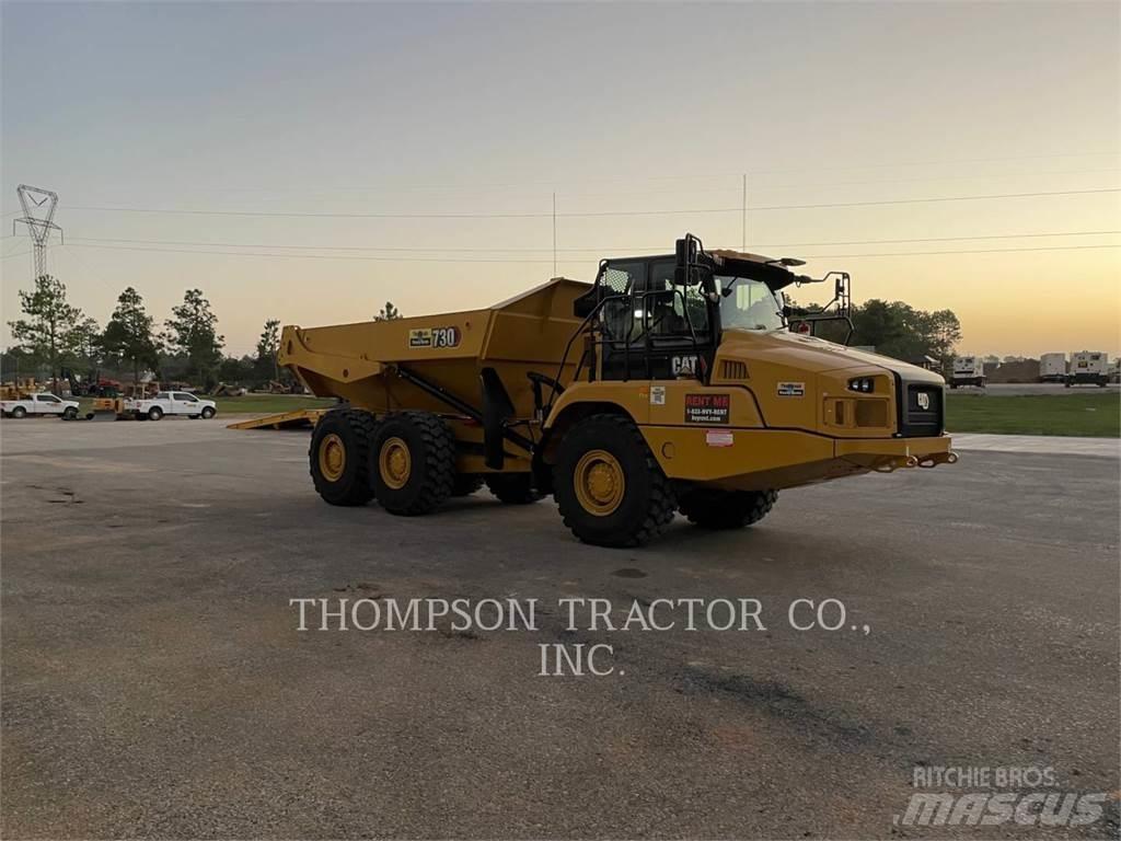 CAT 730 Шарнирно-сочленённые самосвалы