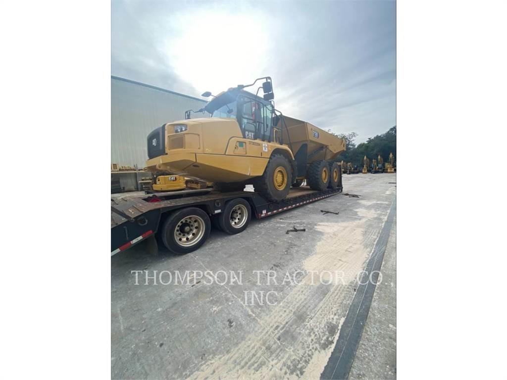 CAT 730 Шарнирно-сочленённые самосвалы