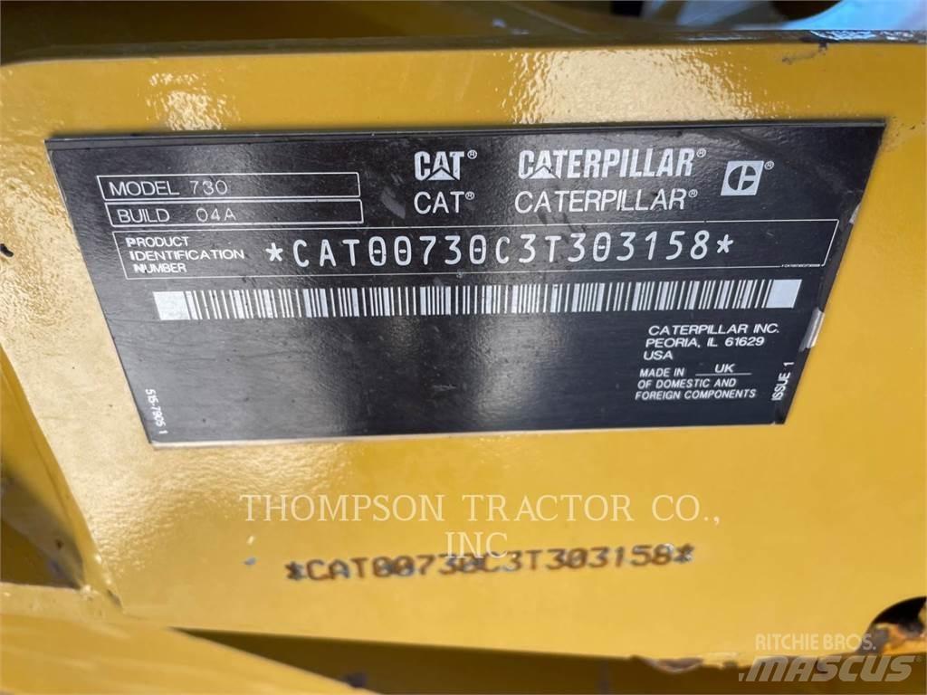 CAT 730 Шарнирно-сочленённые самосвалы