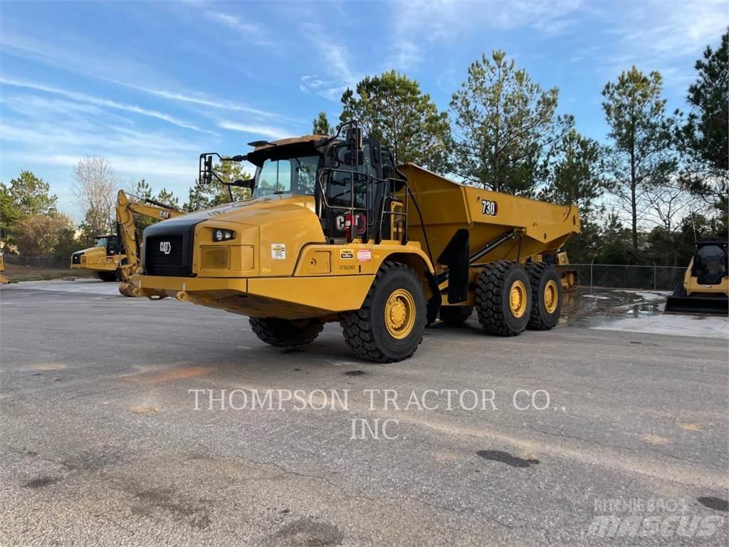 CAT 730 Шарнирно-сочленённые самосвалы